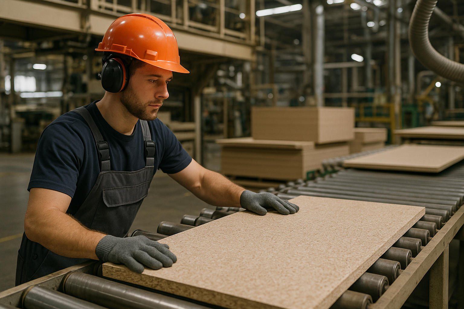 20251013 1219 particle board manufacturing simple compose 01k7e5680rf2cv004we3d58t4h
